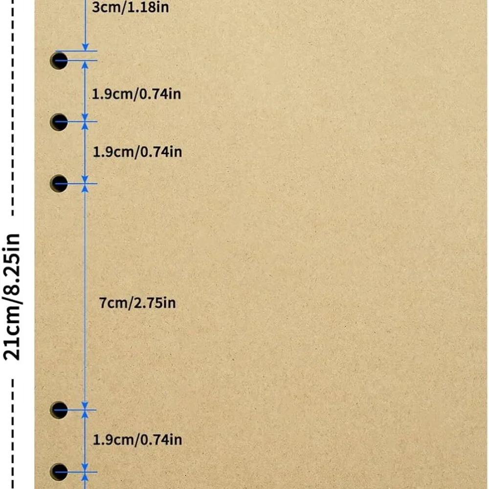 A5 refill paper bundle